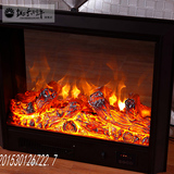 锄禾电子壁炉芯仿真火焰取暖欧式壁炉装饰柜电视柜定做假火壁炉柜