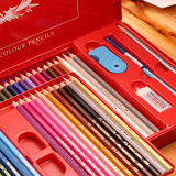 德国辉柏嘉36色水溶性彩铅 24色 48色水溶彩铅铅笔铁盒 文具铅笔