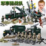 儿童拼装军事车人仔兼容乐高积木玩具6-7-8周岁男孩男童生日礼物