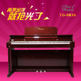 吟飞电钢琴88键重锤电子钢琴TG8836亮光烤漆 数码钢琴TG8826升级