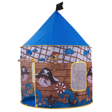 儿童大号帐篷游戏海洋球屋池 便携玩具房子男孩礼物 海盗屋帐篷