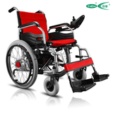 可孚电动轮椅老人 折叠轻便 代步老年人残疾人便携钢管电动轮椅车