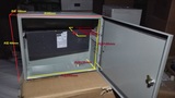 4u 4U壁挂式墙录像机网络设备交换机路由器19英寸标准弱电机柜箱