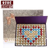 好时巧克力礼盒装k好时之吻99粒女友情人节礼品生日创意七夕礼物