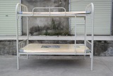 加宽1.2米双层床铁床宿舍上下铺员工床双层铁架床配床板深圳安装