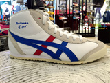 Onitsuka Tiger鬼冢虎男鞋女鞋 MEXICO Mid 高帮牛皮 DL409-0143