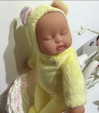限量版bieber\比伯娃娃正品睡眠娃娃手掌仿真婴儿礼物婴儿玩具
