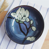 外贸窑变釉陶瓷餐具 日式家用拉面碗盖浇饭碗菜碗手绘碗釉下彩
