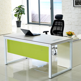 办公家具 单人经理桌主管桌 办公桌简约现代 时尚老板桌总裁桌椅