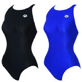 韩国ARENA纯色女士高密度织造防水耐磨专业竞技款三角连体泳衣