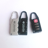瑞士军刀密码锁迷你3位密码锁行李箱密码锁电脑背包锁拉杆箱锁