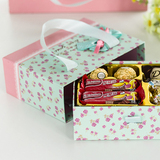 欧式创意喜糖盒子含糖费列罗好时德芙巧克力结婚成品喜糖盒装批发