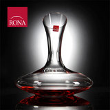 RONA捷克原装进口手工无铅水晶玻璃醒酒器葡萄酒红酒分酒器酒具