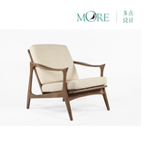 tind chair丹麦设计师实木沙发 单人沙发 沙发躺椅设计师躺椅简约