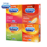 杜蕾斯旗舰店 情趣避孕套 凸点螺纹超薄组合安全套共12只情趣用品