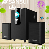 Sansui/山水 GS-6000（11D） 木质 震撼2.1低音炮 音箱音响家电
