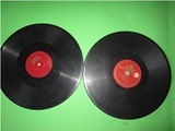 老上海民国时期西洋古董黑胶唱片*老物件古玩杂项上海怀旧老物件