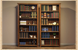 简约现代美式欧式复古仿古做旧实木电视柜书柜书架组合储物柜衣柜