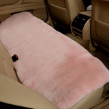 纯羊毛小方垫汽车坐垫家用办公室沙发冬季无靠背后排羊绒座垫
