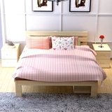 木单人床1.5包邮特价纯实木床松木床单人床双人成人床类儿童床实