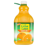大湖 100%原榨橙汁 2L*6瓶  品质保证