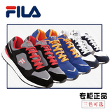 进口正品斐乐FILA男款經典时尚复古拼接运动慢跑步鞋1-J920P-024