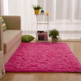 梦吉尔丝毛加厚地毯卧室客厅茶几床边毯门厅地毯满铺地毯定制特价