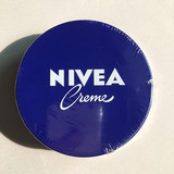 日本代购COSME大赏NIVEA妮维雅长效润肤面霜护手霜铁盒大蓝罐169g
