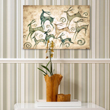 客厅装饰画无框画欧式油画美式壁画卧室挂画餐厅沙发背景墙画B291