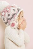 英国Next代购正品-女童可爱护耳毛线保暖帽-现货-极度偏小