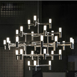 现代简约铝材吊灯 创意LED时尚餐厅灯 个性吧台客厅艺术工程灯饰