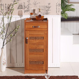 新款 小鞋柜简约现代实木色免漆鞋柜大容量木质储物门厅柜小户型