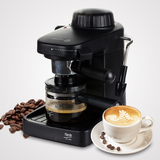 家用咖啡机 商用意式半全自动蒸汽式煮咖啡壶 花式咖啡打泡奶茶机