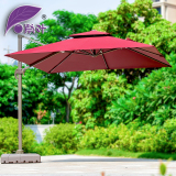 紫叶户外遮阳伞3米罗马伞户外伞大太阳伞庭院伞室外伞花园露台伞