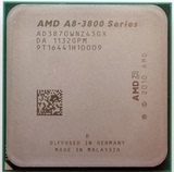 AMD A8 3870K  APU A8-3870K 散片; 四核CPU 3.0GHz FM1 促销