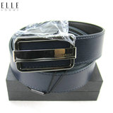 正品ELLE专柜代购支持验货男士商务潮流皮带腰带E565576823深蓝色