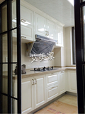 宁波简约现代白色1米艾美家定制造型烤漆 整体橱柜  衣柜门板