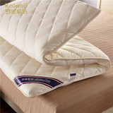 罗兰家纺加厚针织全棉床垫可折叠榻榻米床垫床褥垫被1.8米1.5m床