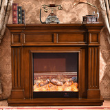 欧式壁炉1.5米美式壁炉实木壁炉架装饰壁炉柜取暖壁炉芯家具1.2米
