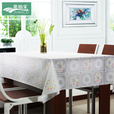PVC桌布防水防油免洗长方形蕾丝田园欧式茶几餐桌布桌垫塑料台布
