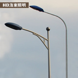新农村LED路灯3米道路灯6米高杆灯户外庭院灯厂区灯A字臂路灯杆