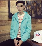 杰克琼斯官方旗舰店2016外穿外套纯色男士青春流行韩版长袖夹克