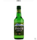 韩国原装进口汉拿山烧酒360ml 19%vol 6瓶包邮