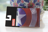 原单正品DC漫画华纳兄弟 美国队长 盾牌 短款PU皮夹/钱包