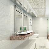浅黄色木纹墙面砖400 800客厅大厅墙砖厨房卫生间瓷砖防滑地板砖