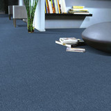 3002环保PVC丙纶条纹方块简约现代拼块办公室地毯北京天津铺装