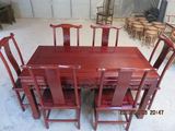 特价厂家直销老榆木餐桌明清仿古雕刻家具中式欧式客厅实木桌椅凳