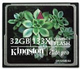 金士顿cf卡32g CF32GB高速相机内存卡133x 内存卡32g包邮