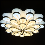 宏吉时尚孔雀开屏LED吸顶灯个性创意大气客厅灯卧室灯餐厅工程灯