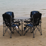 陆德狼新款户外桌椅套装自驾游野外折叠桌椅沙滩户外休闲桌椅套件
